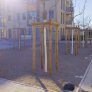 Halfverharding jeu de boulesbaan